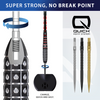 Końcówki stalowe ostre Harrows QUICK POINT - HM GRIP silver