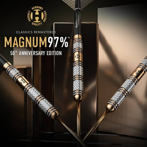 Rzutki Harrows MAGNUM 97% 50th ANNIVERSARY EDITION steeltip