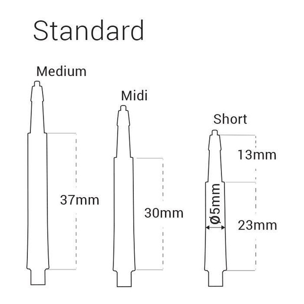 Shafty Harrows Clic Standard, smokey