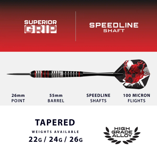 Rzutki Harrows HEAVY METAL steeltip
