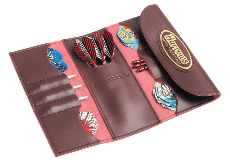 Pokrowiec Harrows 4 Fold Leather Wallet